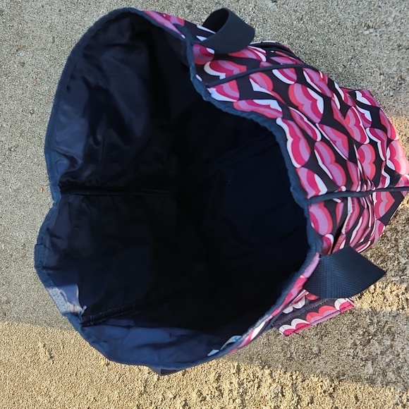 Roxy Heart Open Top File Bag Pink, Blue, White Large - Picture 3 of 7